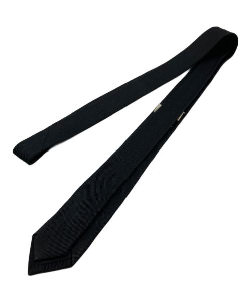 Saint Laurent Paris（サンローランパリ）Saint Laurent Paris (サンローランパリ) ナロータイ ブラック サイズ:表記不明の古着・服飾アイテム