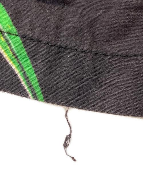 CREAM SODA（クリームソーダ）CREAM SODA (クリームソーダ) オープンカラーシャツ ブラック×グリーン サイズ:Ｌの古着・服飾アイテム