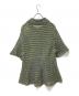 NAMACHEKO (ナマチェコ) 19SS チャンキーニット グレー×イエロー サイズ:XS：11000円