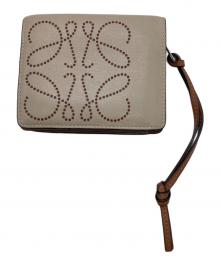 LOEWE（ロエベ）の古着「2つ折り財布」｜アイボリー×ブラウン