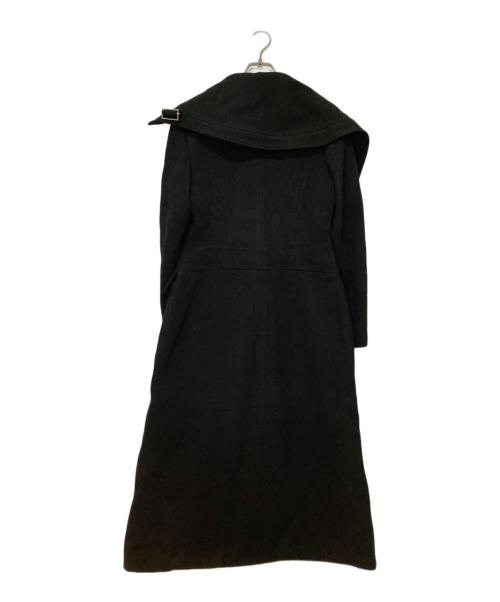 Rossella Spera（-）Rossella Spera (-) ビッグカラーコート ブラック サイズ:表記不明の古着・服飾アイテム