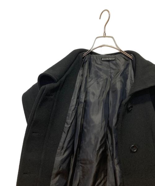 Rossella Spera（-）Rossella Spera (-) ビッグカラーコート ブラック サイズ:表記不明の古着・服飾アイテム
