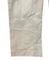 中古・古着 ULTERIOR (アルテリア) WASHED BIZEN GABARDINE TUCKED PANTS ベージュ サイズ:4：10000円