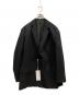 Graphpaper（グラフペーパー）の古着「Wooly Cotton Twill Single Jacket」｜ブラック