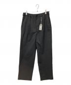 UNIVERSAL PRODUCTS.ユニバーサルプロダクツ）の古着「WOOL EASY TROUSER」｜グレー
