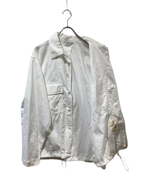 BROOXON（ブロックソン）BROOXON (ブロックソン) ミッドランドシャツ ホワイト サイズ:3の古着・服飾アイテム