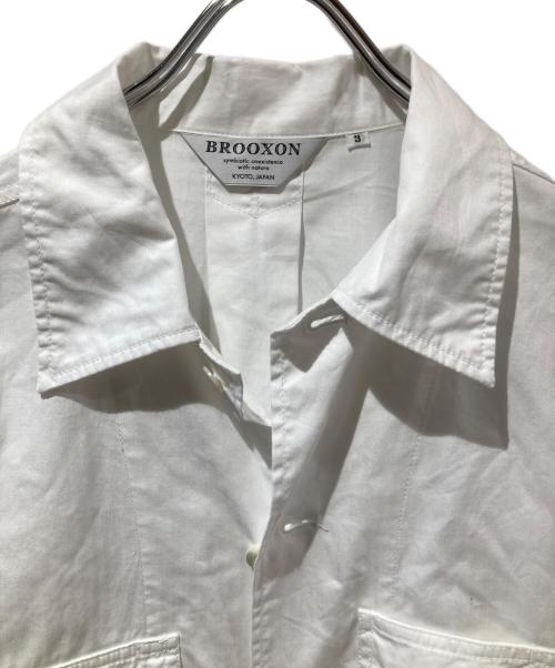 BROOXON（ブロックソン）BROOXON (ブロックソン) ミッドランドシャツ ホワイト サイズ:3の古着・服飾アイテム