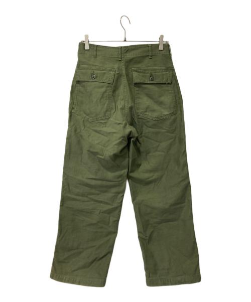 US ARMY（ユーエスアーミー）US ARMY (ユーエスアーミー) コットンツイルベイカーパンツ グリーン サイズ:30×29の古着・服飾アイテム