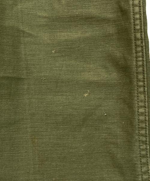 US ARMY（ユーエスアーミー）US ARMY (ユーエスアーミー) コットンツイルベイカーパンツ グリーン サイズ:30×29の古着・服飾アイテム