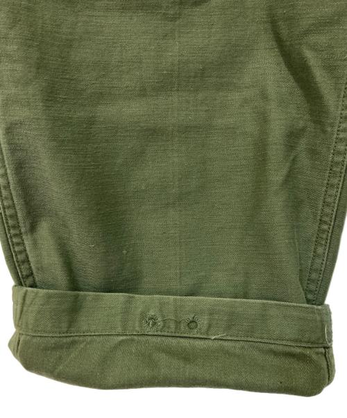 US ARMY（ユーエスアーミー）US ARMY (ユーエスアーミー) コットンツイルベイカーパンツ グリーン サイズ:30×29の古着・服飾アイテム