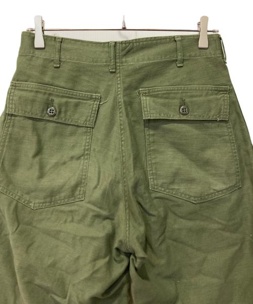 US ARMY（ユーエスアーミー）US ARMY (ユーエスアーミー) コットンツイルベイカーパンツ グリーン サイズ:30×29の古着・服飾アイテム