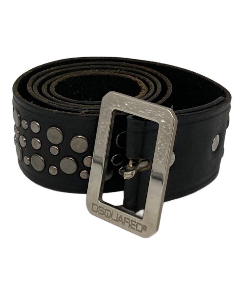 DSQUARED2（ディースクエアード）DSQUARED2 (ディースクエアード) ベルト ブラックの古着・服飾アイテム