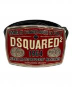 DSQUARED2ディースクエアード）の古着「スタッズベルト」｜ブラック