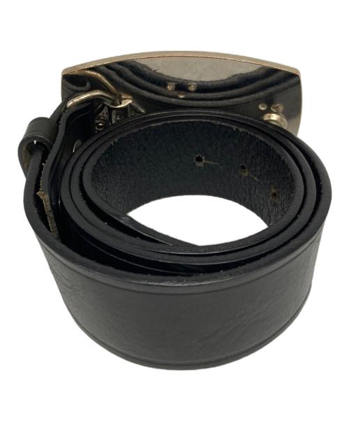 DSQUARED2（ディースクエアード）DSQUARED2 (ディースクエアード) スタッズベルト ブラックの古着・服飾アイテム