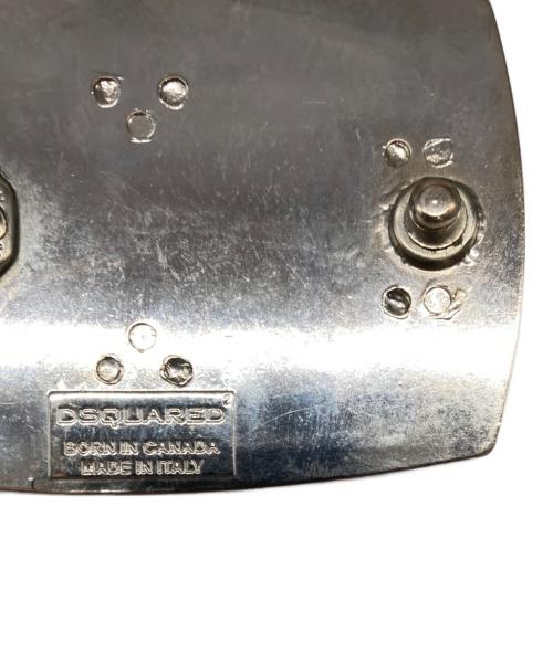 DSQUARED2（ディースクエアード）DSQUARED2 (ディースクエアード) スタッズベルト ブラックの古着・服飾アイテム