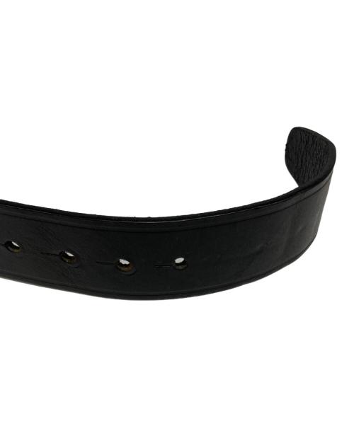 DSQUARED2（ディースクエアード）DSQUARED2 (ディースクエアード) スタッズベルト ブラックの古着・服飾アイテム