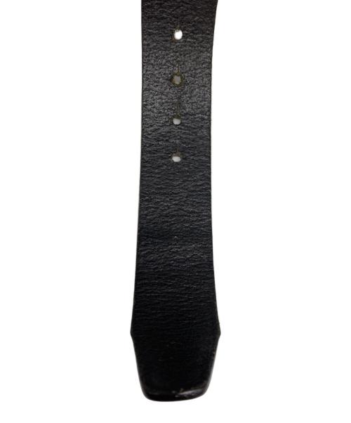 DSQUARED2（ディースクエアード）DSQUARED2 (ディースクエアード) スタッズベルト ブラックの古着・服飾アイテム