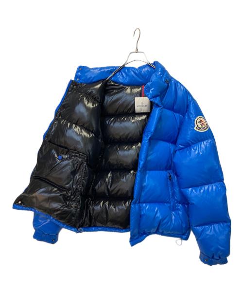 MONCLER（モンクレール）MONCLER (モンクレール) ダウンジャケット ブルー サイズ:４の古着・服飾アイテム