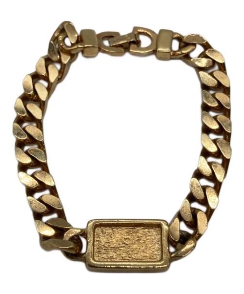 Christian Dior（クリスチャン ディオール）Christian Dior (クリスチャン ディオール) チェーンブレスレット ゴールドの古着・服飾アイテム