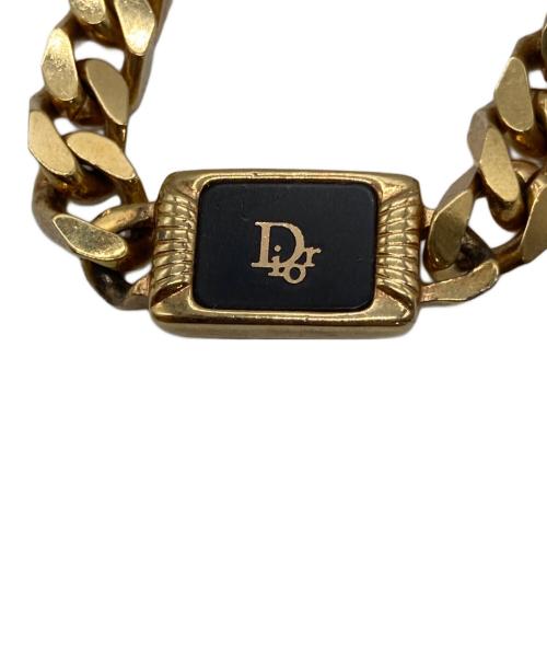 Christian Dior（クリスチャン ディオール）Christian Dior (クリスチャン ディオール) チェーンブレスレット ゴールドの古着・服飾アイテム