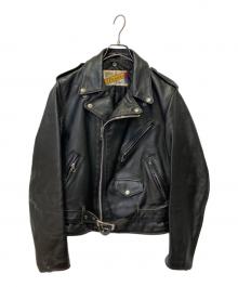 Schott（ショット）の古着「ライダースジャケット」｜ブラック