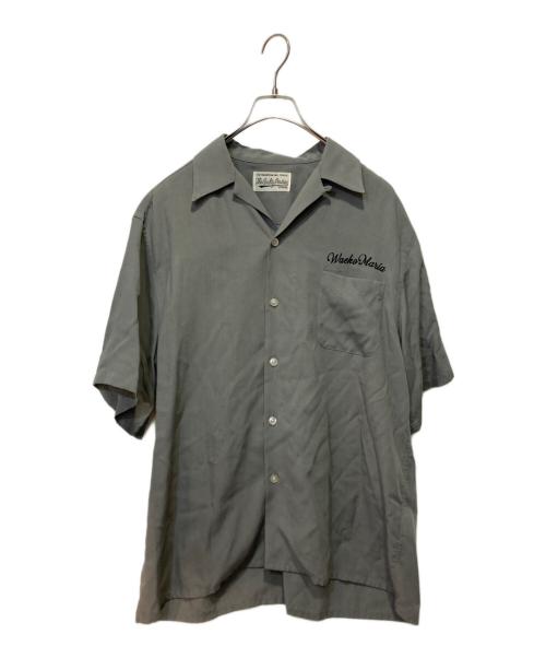 WACKO MARIA（ワコマリア）WACKO MARIA (ワコマリア) 23SS 50’S OPEN COLLAR SHIRT グレー サイズ:Ｍの古着・服飾アイテム