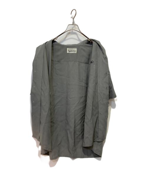 WACKO MARIA（ワコマリア）WACKO MARIA (ワコマリア) 23SS 50’S OPEN COLLAR SHIRT グレー サイズ:Ｍの古着・服飾アイテム