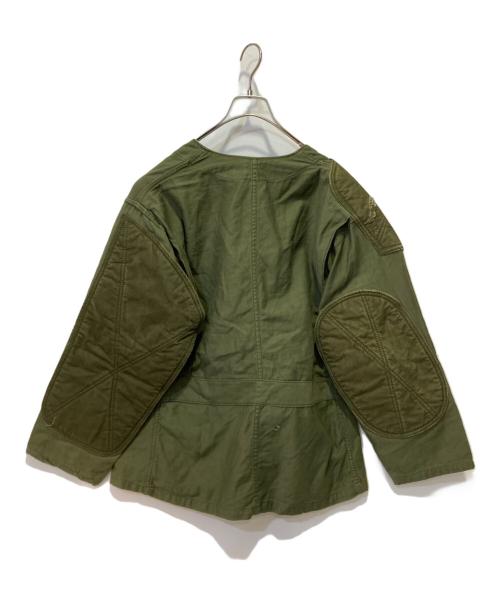 US ARMY（ユーエスアーミー）US ARMY (ユーエスアーミー) 70’s コットンサテンシューティングジャケット オリーブ サイズ:Ｌの古着・服飾アイテム