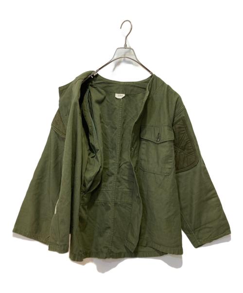 US ARMY（ユーエスアーミー）US ARMY (ユーエスアーミー) 70’s コットンサテンシューティングジャケット オリーブ サイズ:Ｌの古着・服飾アイテム