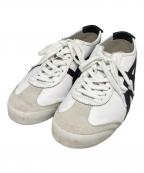 asicsアシックス）の古着「MEXICO 66 ローカットスニーカー」｜ホワイト×ブラック