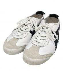 asics（アシックス）の古着「MEXICO 66 ローカットスニーカー」｜ホワイト×ブラック