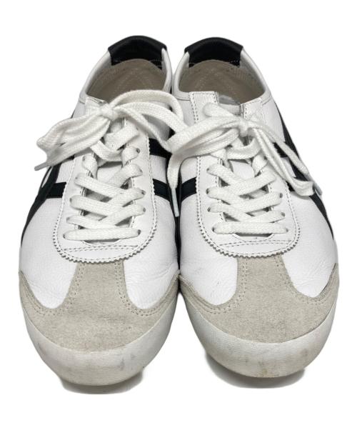 asics（アシックス）asics (アシックス) MEXICO 66 ローカットスニーカー ホワイト×ブラック サイズ:27.5の古着・服飾アイテム