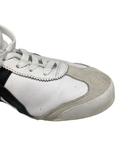 asics（アシックス）asics (アシックス) MEXICO 66 ローカットスニーカー ホワイト×ブラック サイズ:27.5の古着・服飾アイテム