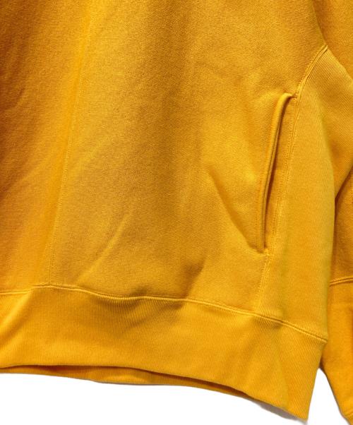 Champion（チャンピオン）Champion (チャンピオン) N.HOOLYWOOD (エヌ ハリウッド) リバースウィーブ(R) フーデッドスウェットシャツ イエロー サイズ:Ｌの古着・服飾アイテム