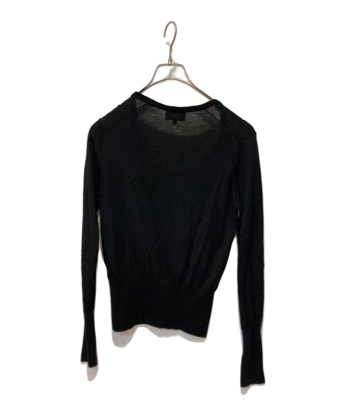 Vivienne Westwood RED LABEL（ヴィヴィアンウエストウッドレッドレーベル）Vivienne Westwood RED LABEL (ヴィヴィアンウエストウッドレッドレーベル) オーブロゴカーディガン ブラック サイズ:3の古着・服飾アイテム