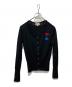 Vivienne Westwood RED LABEL（ヴィヴィアンウエストウッドレッドレーベル）の古着「オーブロゴカーディガン」｜ブラック