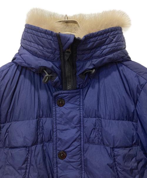 STONE ISLAND（ストーンアイランド）STONE ISLAND (ストーンアイランド) 14AW GARMENT DYED CRINKLE REPS NY DOWN ネイビー サイズ:Sの古着・服飾アイテム