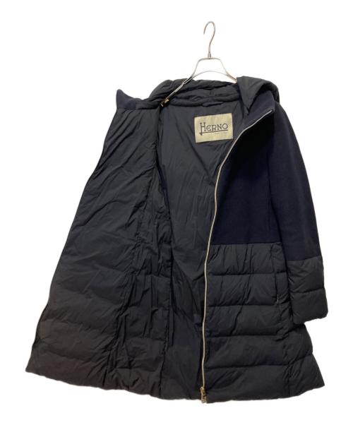 HERNO（ヘルノ）HERNO (ヘルノ) ダウンコート ネイビー サイズ:42の古着・服飾アイテム