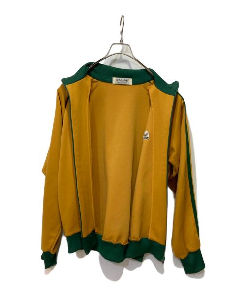adidas（アディダス）adidas (アディダス) 80’s トラックジャケット イエロー×グリーン サイズ:FREEの古着・服飾アイテム