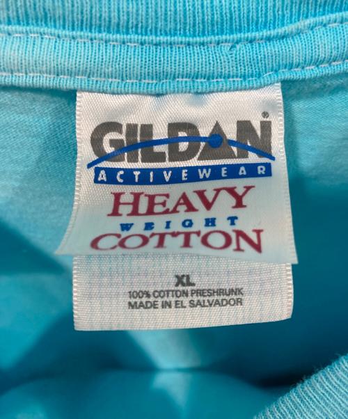 GILDAN（ギルダン）GILDAN (ギルダン) プリントTシャツ スカイブルー サイズ:XLの古着・服飾アイテム
