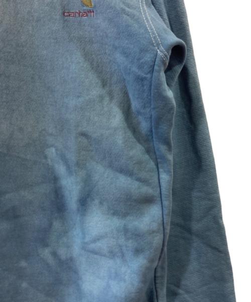 CarHartt（カーハート）CarHartt (カーハート) クルーネックスウェット ブルー サイズ:表記不明の古着・服飾アイテム