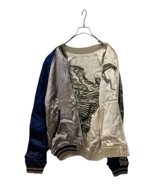 AVIREX（アヴィレックス）AVIREX (アヴィレックス) リバーシブルスカジャン マルチカラー サイズ:Ｌの古着・服飾アイテム