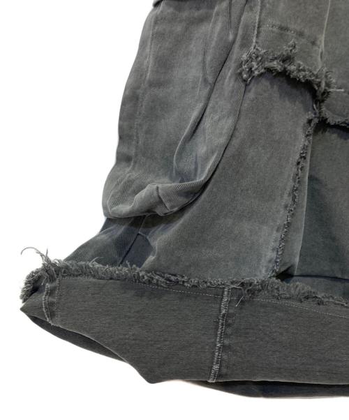 ADONIS ORBIT PROJECT（アドニスオービットプロジェクト）ADONIS ORBIT PROJECT (アドニスオービットプロジェクト) LAYERED CARGO BERMUDA PANTS グレー サイズ:表記不明の古着・服飾アイテム