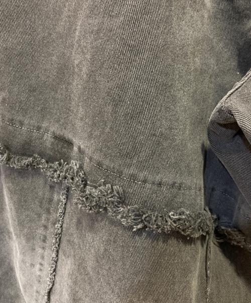 ADONIS ORBIT PROJECT（アドニスオービットプロジェクト）ADONIS ORBIT PROJECT (アドニスオービットプロジェクト) LAYERED CARGO BERMUDA PANTS グレー サイズ:表記不明の古着・服飾アイテム