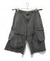 ADONIS ORBIT PROJECT（アドニスオービットプロジェクト）の古着「LAYERED CARGO BERMUDA PANTS」｜グレー