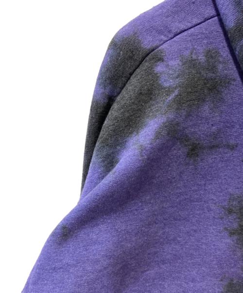 EVANGELION（エヴァンゲリオン）EVANGELION (エヴァンゲリオン) アニメプリントパーカー パープル サイズ:Lの古着・服飾アイテム