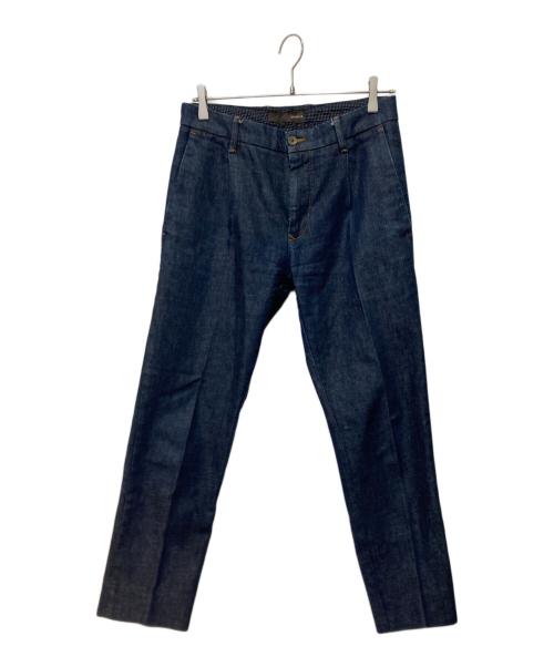 SIVIGLIA（シビリア）SIVIGLIA (シビリア) デニムスラックスパンツ インディゴ サイズ:表記無しの古着・服飾アイテム