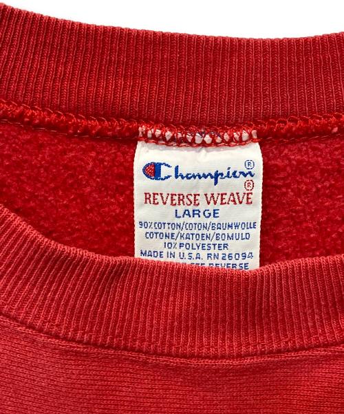 Champion（チャンピオン）Champion (チャンピオン) リバースウィーブスウェット レッド サイズ:Ｌの古着・服飾アイテム