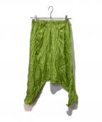 ISSEY MIYAKEイッセイミヤケ）の古着「サルエルパンツ」｜グリーン