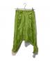 ISSEY MIYAKE（イッセイミヤケ）の古着「サルエルパンツ」｜グリーン